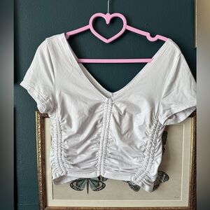 Urban ruched crop top